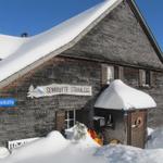 wir haben die Sennhütte Strahlegg verlassen