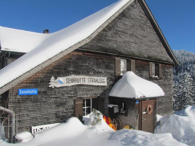 wir haben die Sennhütte Strahlegg verlassen