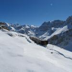 von der Planurahütte her kommend, haben wir vor ein paar Jahren, hier eine Pause eingelegt