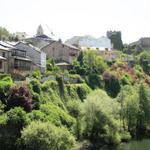 wir nähern uns der Altstadt von Ponferrada