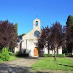 die kleine Kirche (leider geschlossen) bei Compostilla, nobler Vorort von Ponferrada