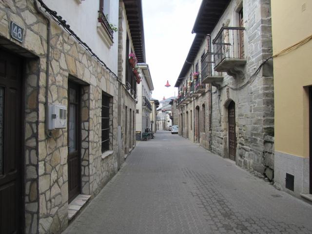 auf der Calle Santa Maria in Cacabelos