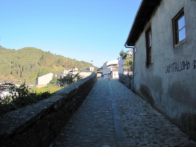 direkt vor der Posada liegt der Camino