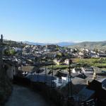 Blick zurück auf Villafranca del Bierzo