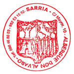 Stempel von Sarria