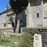 die kleine Kirche Santa María besitzt schöne ursprüngliche Fresken. Wie sollte es sein, leider geschlossen