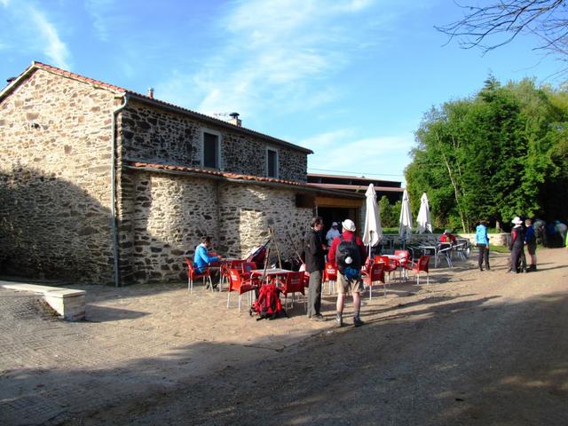 bei der kleinen Bar in Calzada