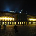 der Pazo de Raxoi (Sitz der Galicischen Regierung) auf der Praza do Obradoiro