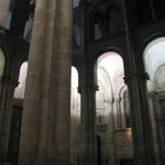 die Kathedrale in Santiago ist riesig