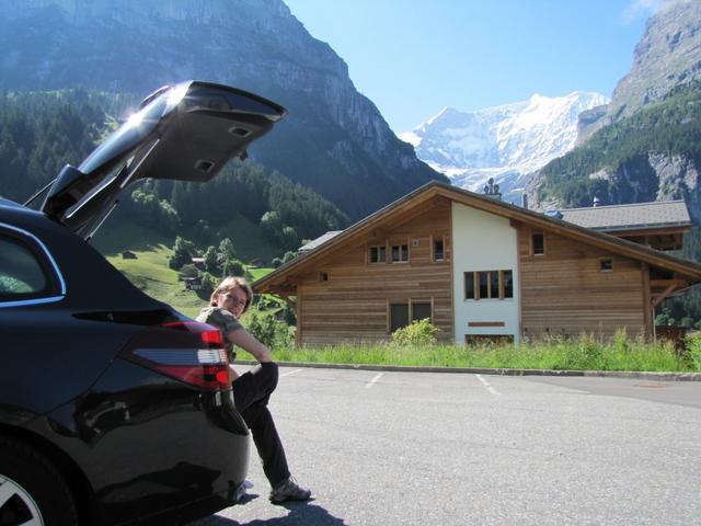 beim Parkplatz der Pfingsteggbahn in Grindelwald