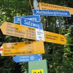 bei der Mättenbergbrücke 986 m.ü.M. es geht Richtung Bäregg