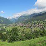 Blick auf das schöne Grindelwald