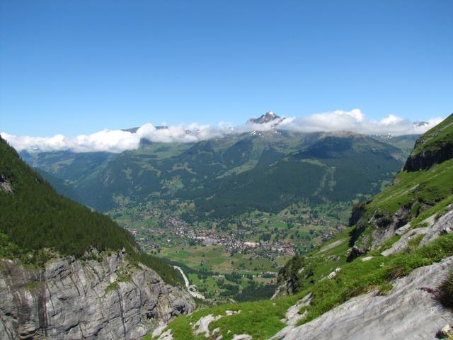 Blick auf Grindelwald