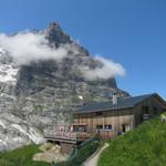 Blick zurück zum Berghaus Bäregg