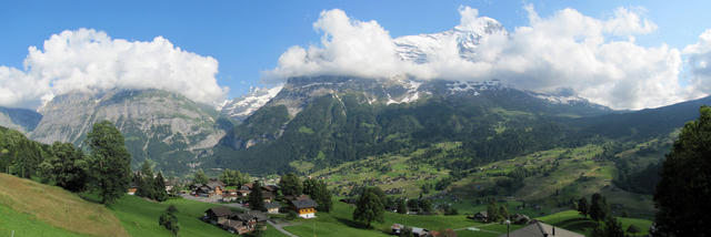 sehr schönes Breitbildfoto vom Balkon des B&B aufgenommen