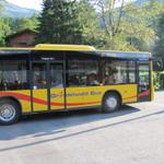 mit dem Postauto geht es zur Gletscherschlucht vom Unterer Grindelwaldgletscher