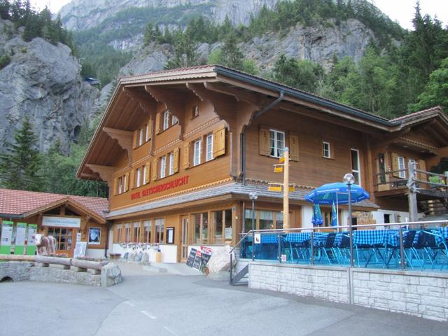 beim Hotel Gletscherschlucht