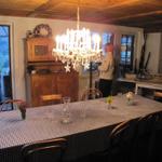 der Essraum im BnB "Silvi's Dreamcatcher Inn"