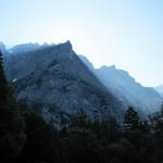 unser erstes Ziel, die alte nie in Betrieb genommene Bergstation Engi beim Wetterhorn