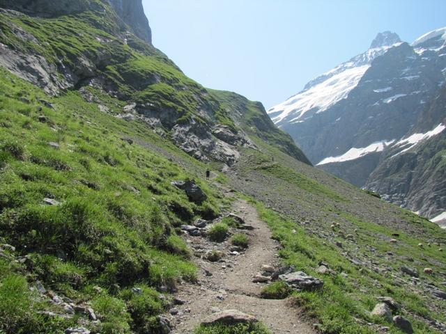 auf dem Weg zu Zybachs Platten