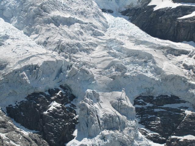 Blick auf den Oberer Grindelwaldgletscher