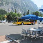 mit dem Postauto fuhren wir danach nach Grindelwald