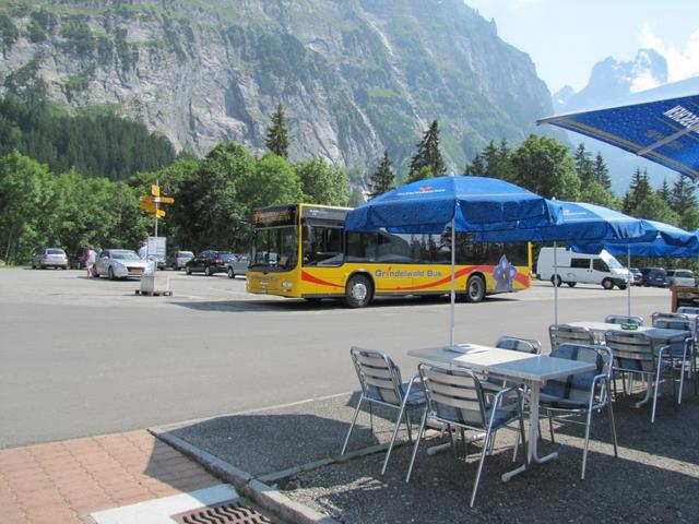 mit dem Postauto fuhren wir danach nach Grindelwald