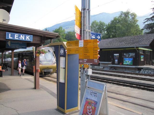 Bahnhof Lenk