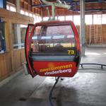 mit der Gondelbahn fahren wir nun hinauf auf den Rinderberg