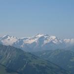 Blick auf das Gebiet vom Les Diablerets. Dort oben waren wir auch schon