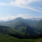 sehr schönes Breitbildfoto mit Wildstrubel, Wistätthore, Turbachtal, Giferspitz und Wasseregrat. Dort oben waren wir auch scho