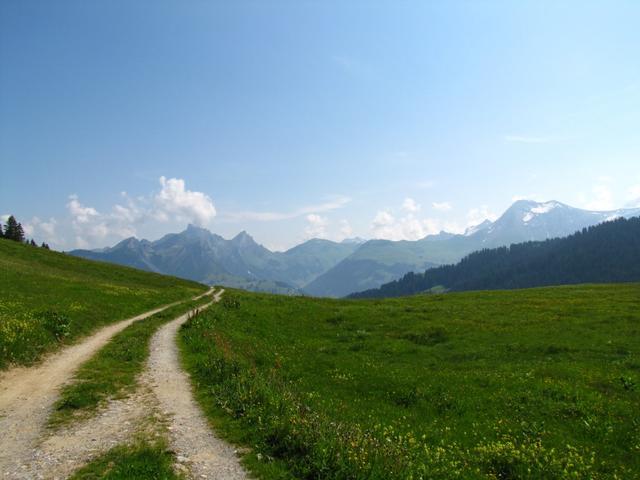 Blick Richtung Spillgerte, Färmeltal und Albristhore