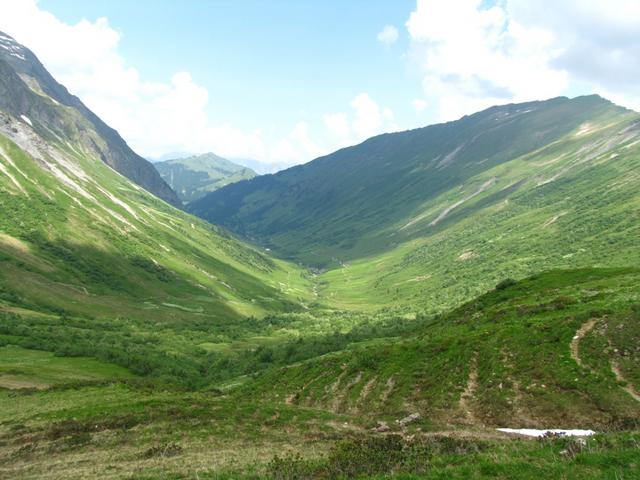 Blick vom Türli aus gesehen in das Turbachtal