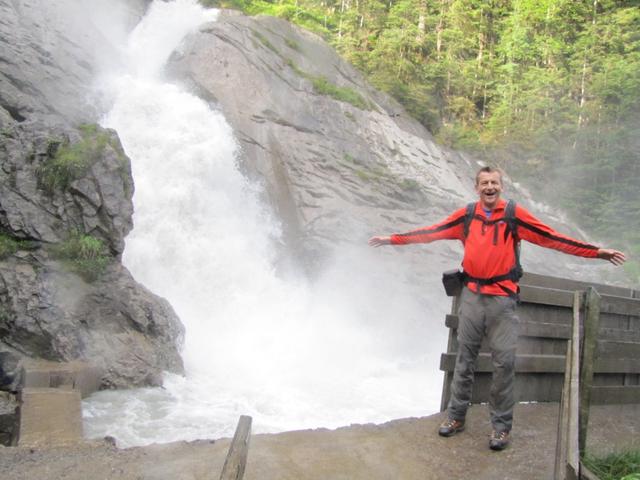 auch Franco wird nass