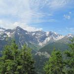 Blick Richtung Wildhorn, Wildhornhütte (dort waren wir auch schon), Iffigenalp und Mittaghore