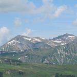 Blick zum Louwenehore und Giferspitz, dort oben waren wir auch schon