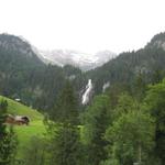 Blick zurück zum Iffigfall, es war eine schöne Wanderung