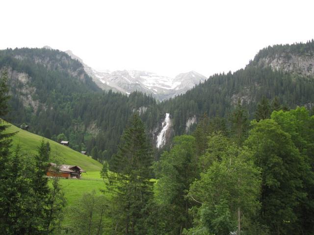 Blick zurück zum Iffigfall, es war eine schöne Wanderung