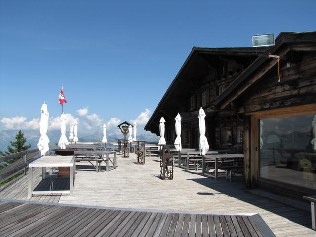 das Berghaus Wasserngrat befindet sich bei Dürrischilt 1936 m.ü.M.