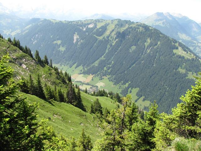 1000 Höhenmeter tiefer liegt das Lauenental