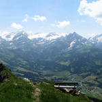 was für ein schönes Breitbildfoto. Giferspitz, Wildstrubel, Wildhorn und Les Diablerets