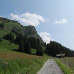 wir haben den schönen See verlassen und befinden uns kurz vor dem Marche de Retaud 1756 m.ü.M.