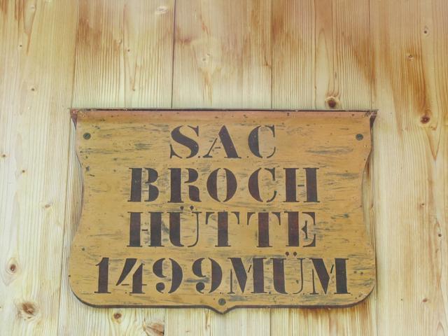 wir haben die Brochhütte erreicht 1499 m.ü.M.