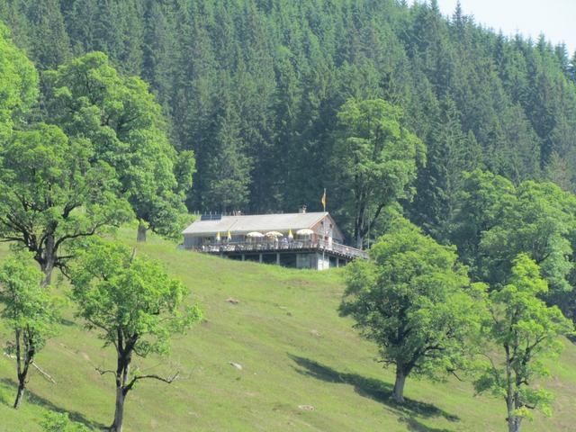 Blick zurück zu Brochhütte