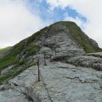 auf dem Grat bei Punkt 2679 m.ü.M.