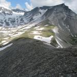 Fuorcla Raschaglius, Piz Dolf, Plaun Segnas Sura mit Atlas, Piz Segnas und Piz Sardona