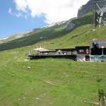 bei der Bergstation der Seilbahn Alp Naraus 1840 m.ü.M.