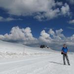 Franco auf dem Glacier de Tsanfleuron