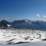 schönes Breitbildfoto vom Glacier de Tsanfleuron, oder das was noch übrig geblieben ist