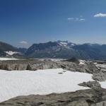 wir haben das Ende des Gletscher erreicht